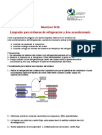 Limpieza de Tuberias de Refrigeracion Con 141 B PDF
