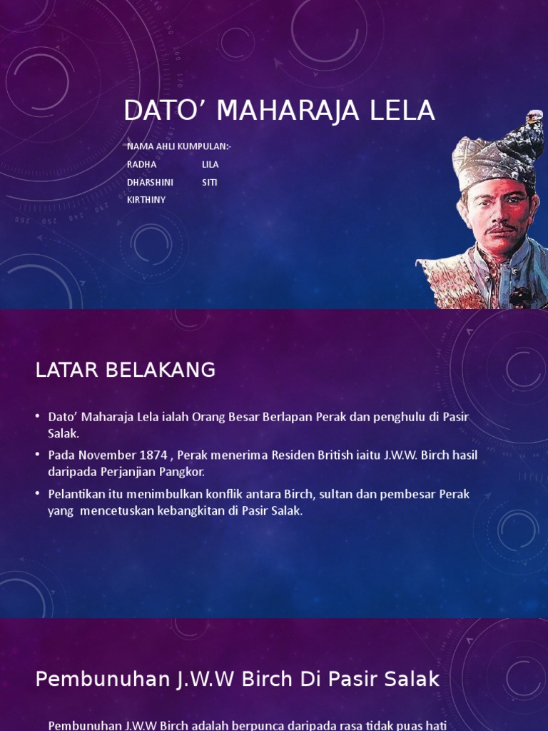 Dato Maharaja Lela | PDF