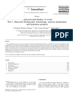 Alkali-Activated Binders - A Review - Part 1 Historical Background, Terminology, Reaction Mechanisms and Hydration Products PDF