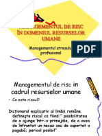 Managementul de Risc