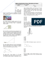 TEOREMA DE PITÁGORAS: PROBLEMAS DE MATEMÁTICA