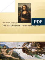 The Golden Ratio in Art