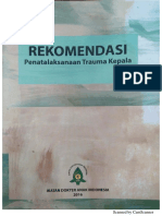 Rekomendasi Penatalaksanaan Trauma Kepala