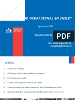 La Salud Ocupacional en Chile
