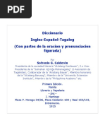 Diccionario Ingles Espa Ol Tagalog Con Pronunciaci N Figurada PDF