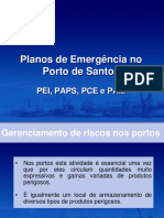 Planos Emergencia Porto Santos