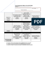 Diagnostico Habilidades Musicales