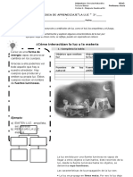 Guia de Aprendizaje Luz y Sonido 3º Basico