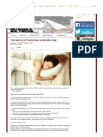 The Super List of Practical Ways to Get Better Sleep _ Poliquin Article