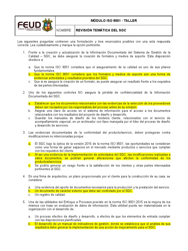Soporte ISO 9001 en Documentos Hospitalarios | PDF | Gestión de la ...