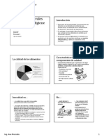 1 Aspectos Generales de Sanidad e Higiene de Alimentos