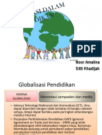 Globalisasi Cabaran Pendidikan