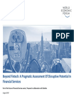 Beyond Fintech - A Pragmatic Assessment of Disruptive Potential in Financial Services