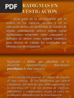 Paradigmas de Investigacion