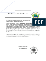 El infrascrito Alcalde Municipal de Quetzaltenango.docx