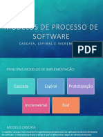 Modelos de PROCESSO de Software