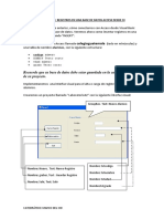 Insertando Registros Desde C#