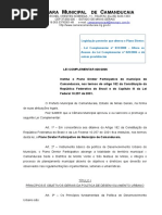 Lei Complementar 020-2006 - PLANO DIRETOR.doc