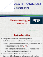 Capitulo 8 Estimacion de Muestras Grandes