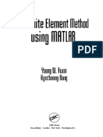 Finite Element Method Using Matlab