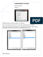 Comandos Utiles Autocad