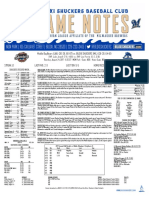 8.24.17 vs. MOB Game Notes