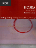 Hosea - Readings, Readings - Landy-F PDF