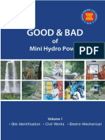 Good & Bad: of Mini Hydro Power