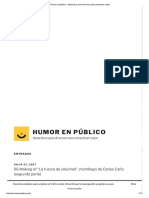 Humor en Público - Aprende A Usar El Humor para Comunicar Mejor