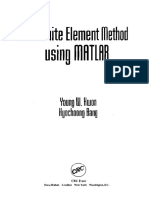 Finite Element Method Using Matlab PDF