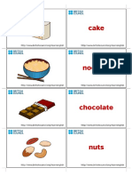 Kids Flashcards Food 2 PDF