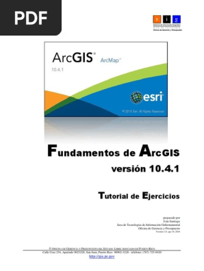 Tutorial Ejercicios Arcgis Pdf