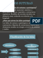 ¿Qué Son Los Hilos de Suturas o Quirúrgicos?