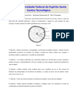 Lista 3 de Exerccios - Sistemas Estruturais II