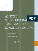 Aspecto Sociocultural y Turismo de Las Lomas.