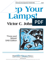 Keep Your Lamps PDF