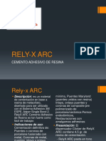 Rely-X ARC cemento adhesivo de resina