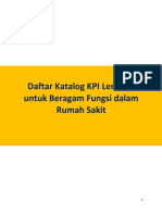 Daftar Katalog KPI - Rumah Sakit