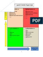 Assignment 1, 2017 - Appendix B, Stakeholder Mapping Template