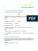 Fraciones Algebraicas PDF