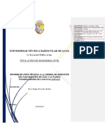 Informe de Visita Técnica