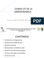 Segunda Ley de La Termodinamica PDF