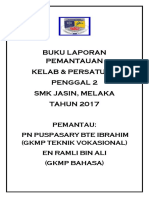 Buku Laporan Pemantauan Persatuan