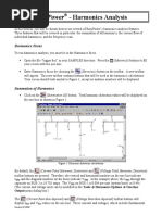 Easypower: - Harmonics Analysis