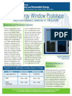 Zero Energy Window DOE-FactSheet