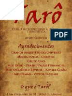 Curso de Introduc3a7c3a3o Ao Tarc3b4 Aton Gondim PDF