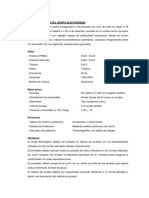 Características Del Grupo Electrógeno PDF