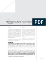 Identidad Cultural y Educacion PDF