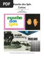 Letras - 10 - Rancho Dos Ipês - 1967