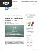 Pós Instalação Debian 9